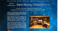 Desktop Screenshot of brightonrecording.com