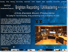 Tablet Screenshot of brightonrecording.com